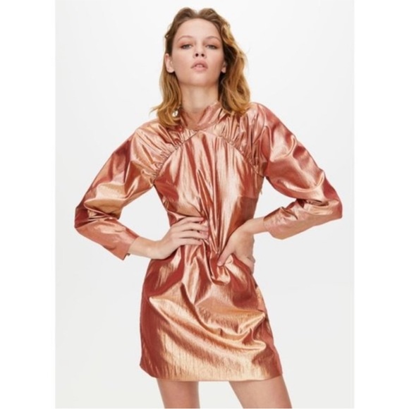 ARITZIA LITTLE MOON SANGRIA DRESS SIZE 4 - Picture 1 of 4